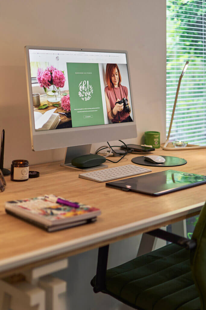 Bureau de photographe et designer graphique